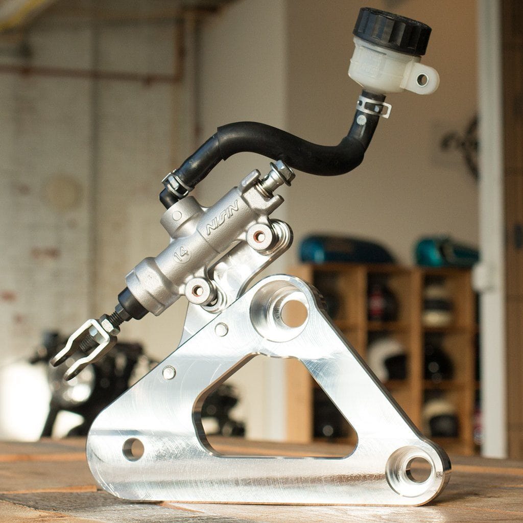 CB750F DOHC 1979-1982 Disc Brake Billet Aluminum Rearset Brackets