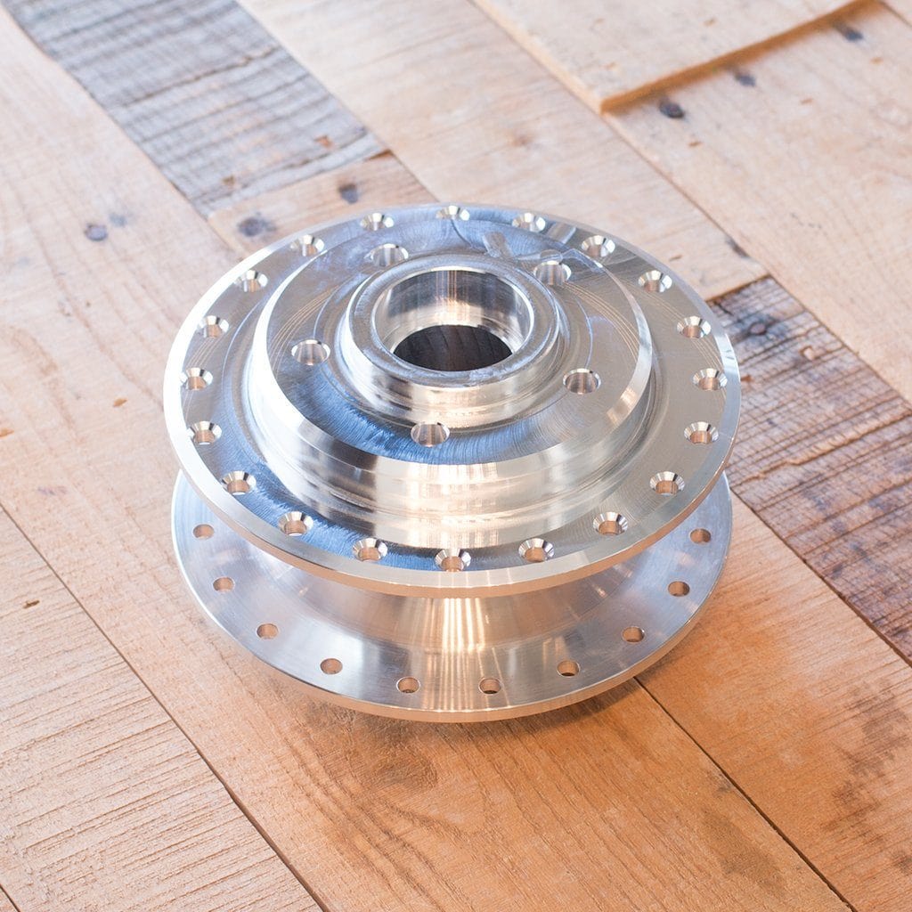 1989-1998 GSX-R750 & GSX-R1100 Hub Bolt-on Conversion Laced Wheel