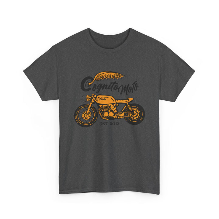 Motorcycle Cafe Racer T‑Shirt — 'Cognito Moto' Vintage Bike Tee