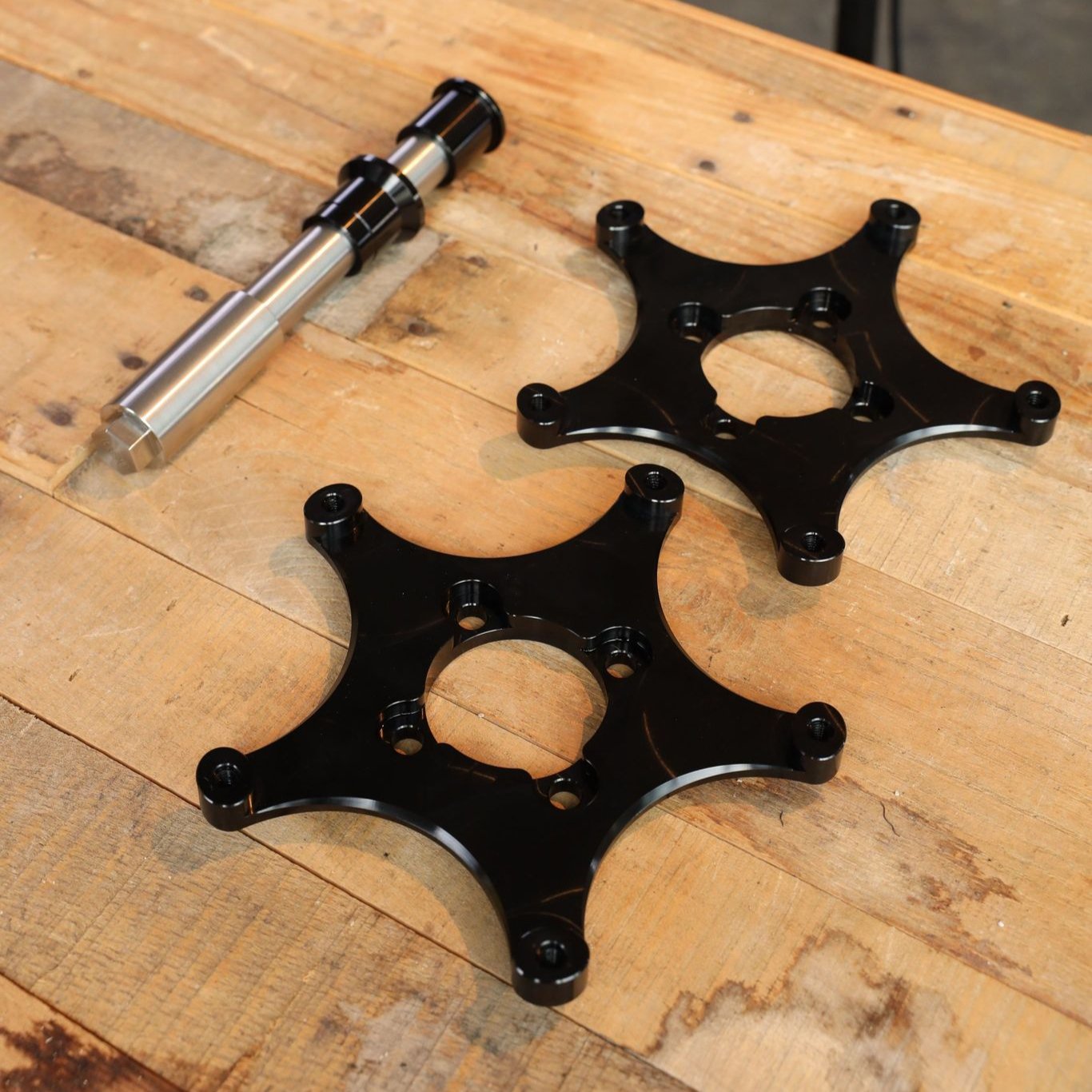 BMW Airhead R75 / R100 / K75 / K100 Cast Wheel to R9T Fork Adapter