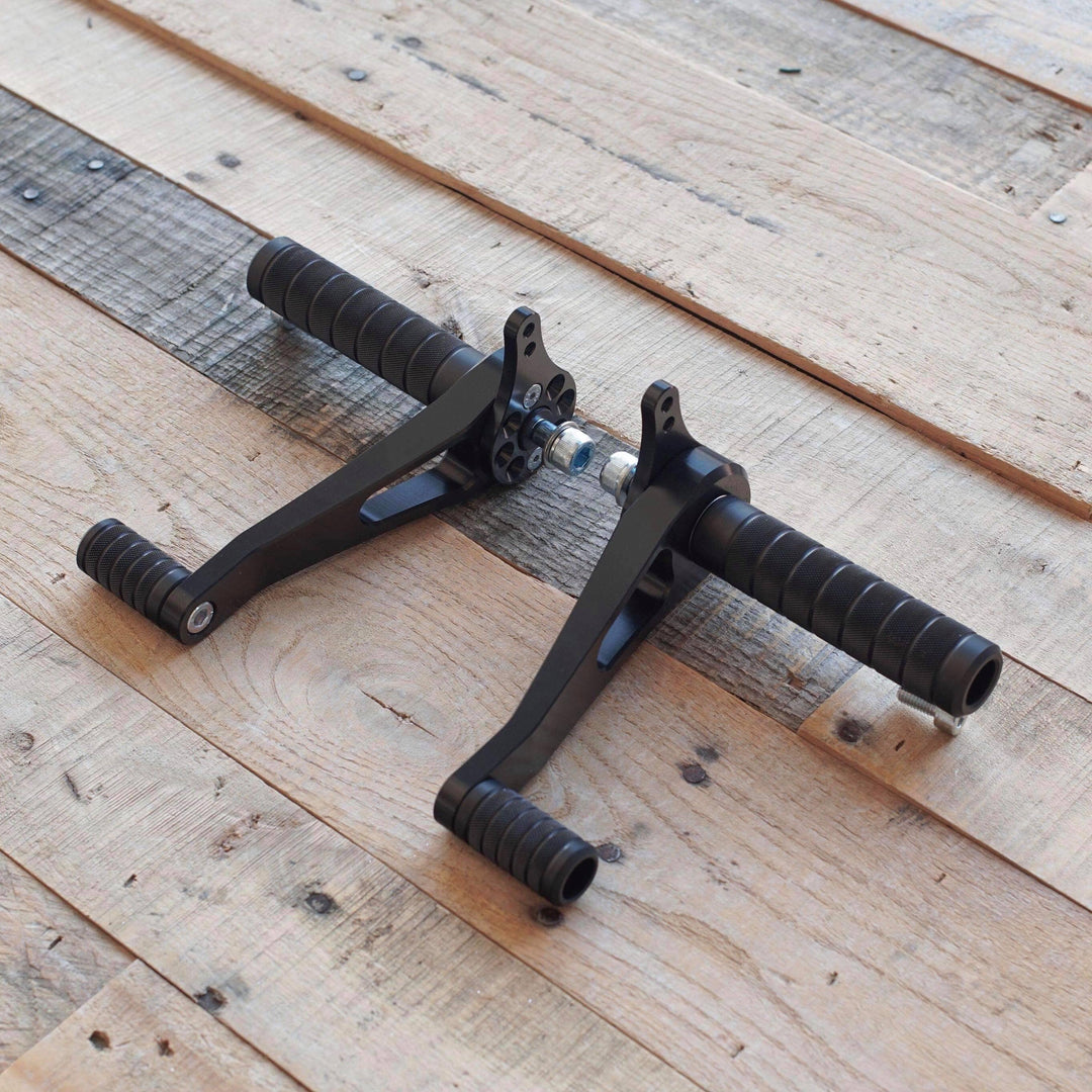 BMW Airhead Rearset Kit – R60, R75, R80, R90, R100 (1970–1984)