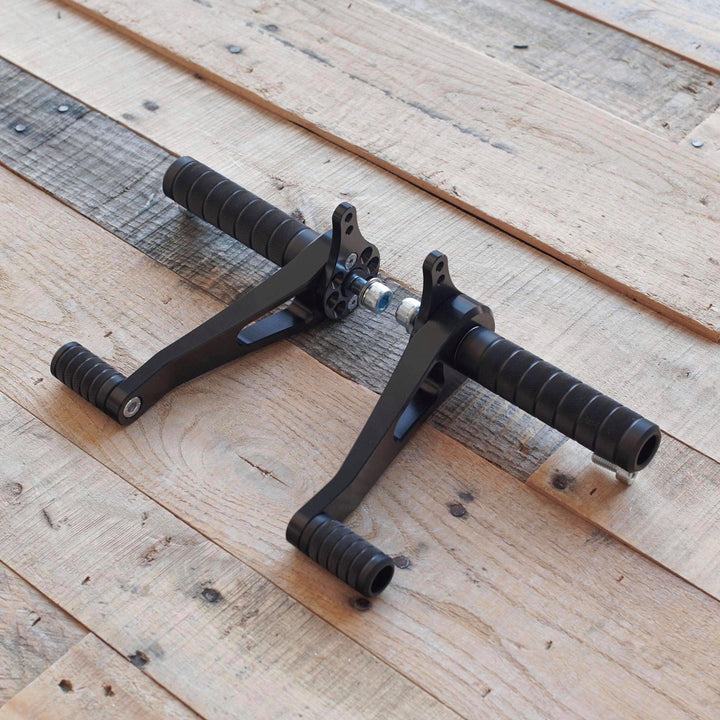 BMW Airhead Rearset Kit – R60, R75, R80, R90, R100 (1970–1984)