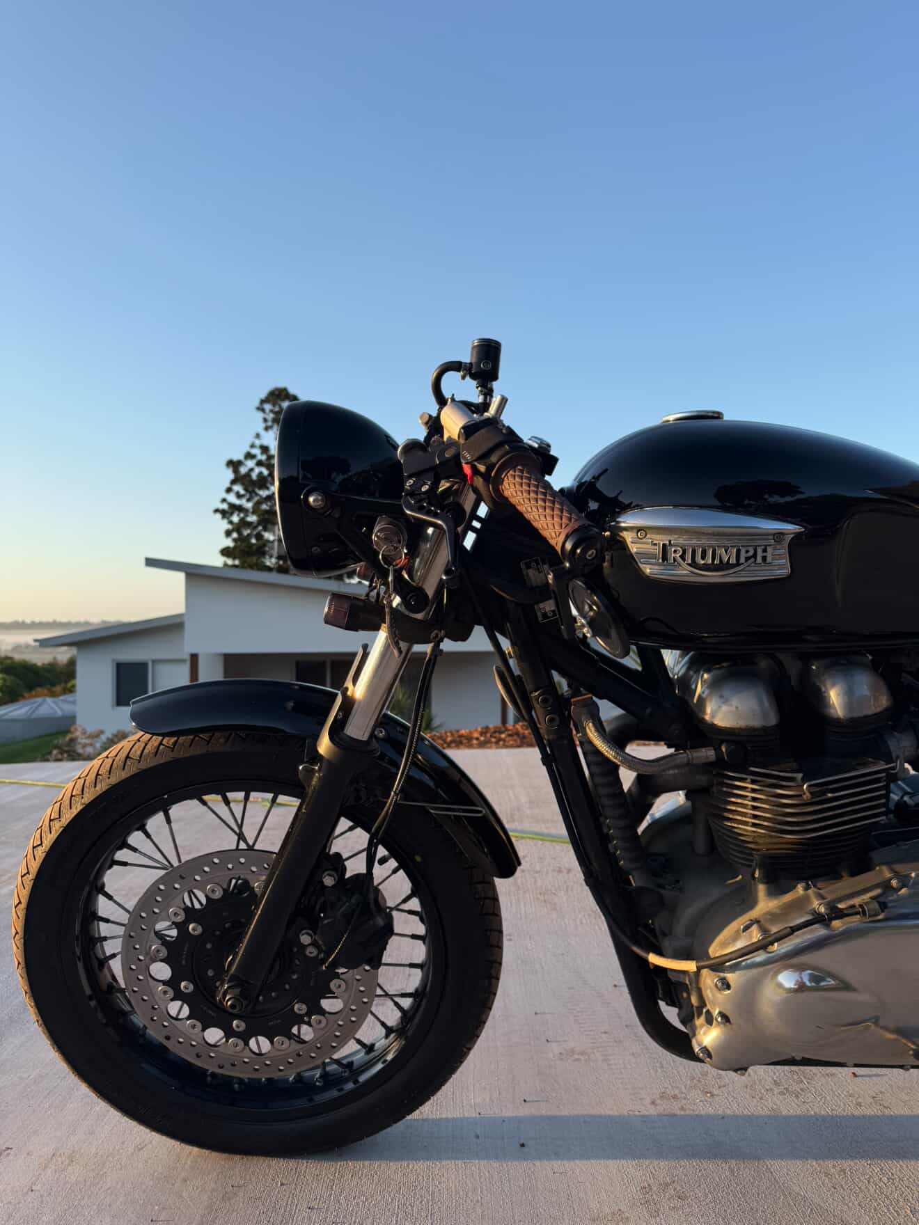 Triumph Thruxton Motoscope Mini Triple Clamp – Cognito Moto