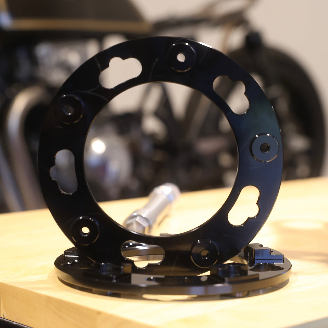 Harley FXR / Dyna to GSX-R fork swap 2" Drop Triples