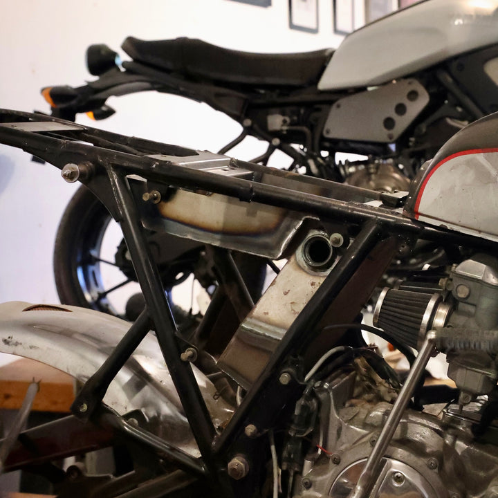 Under Seat Electronics Tray CB750 1969-1978 SOHC Deep with Oil Can