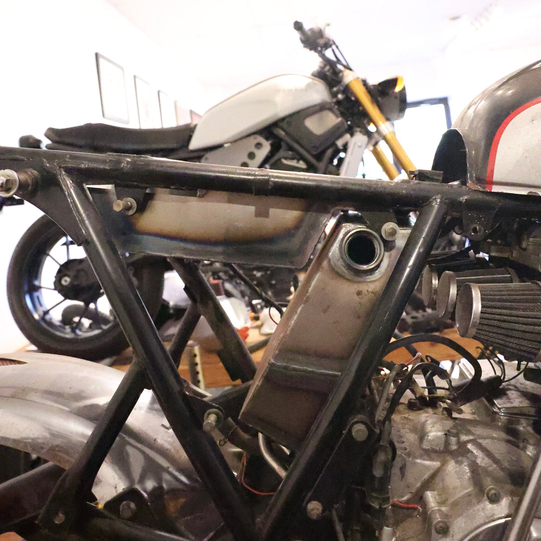 Under Seat Electronics Tray CB750 1969-1978 SOHC Deep with Oil Can