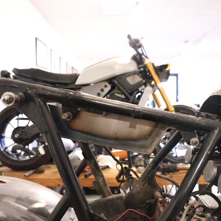 Under Seat Electronics Tray CB750 1969-1978 SOHC Deep with Oil Can