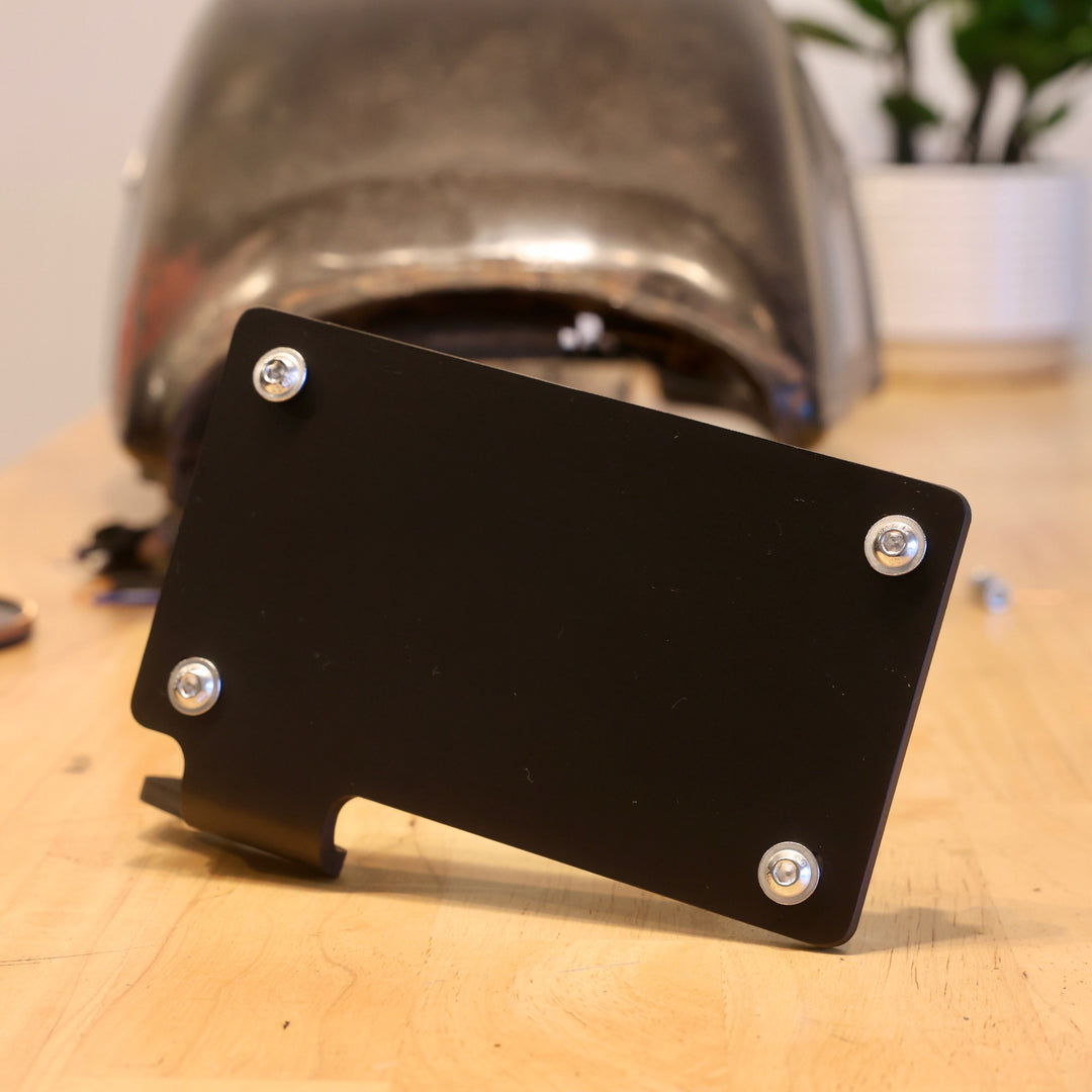 Strut Mount License Plate Bracket