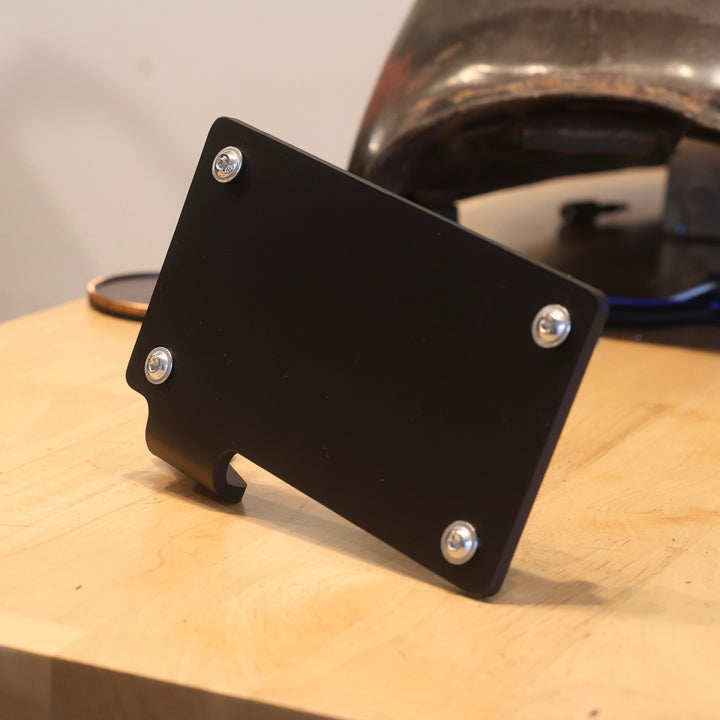 Strut Mount License Plate Bracket