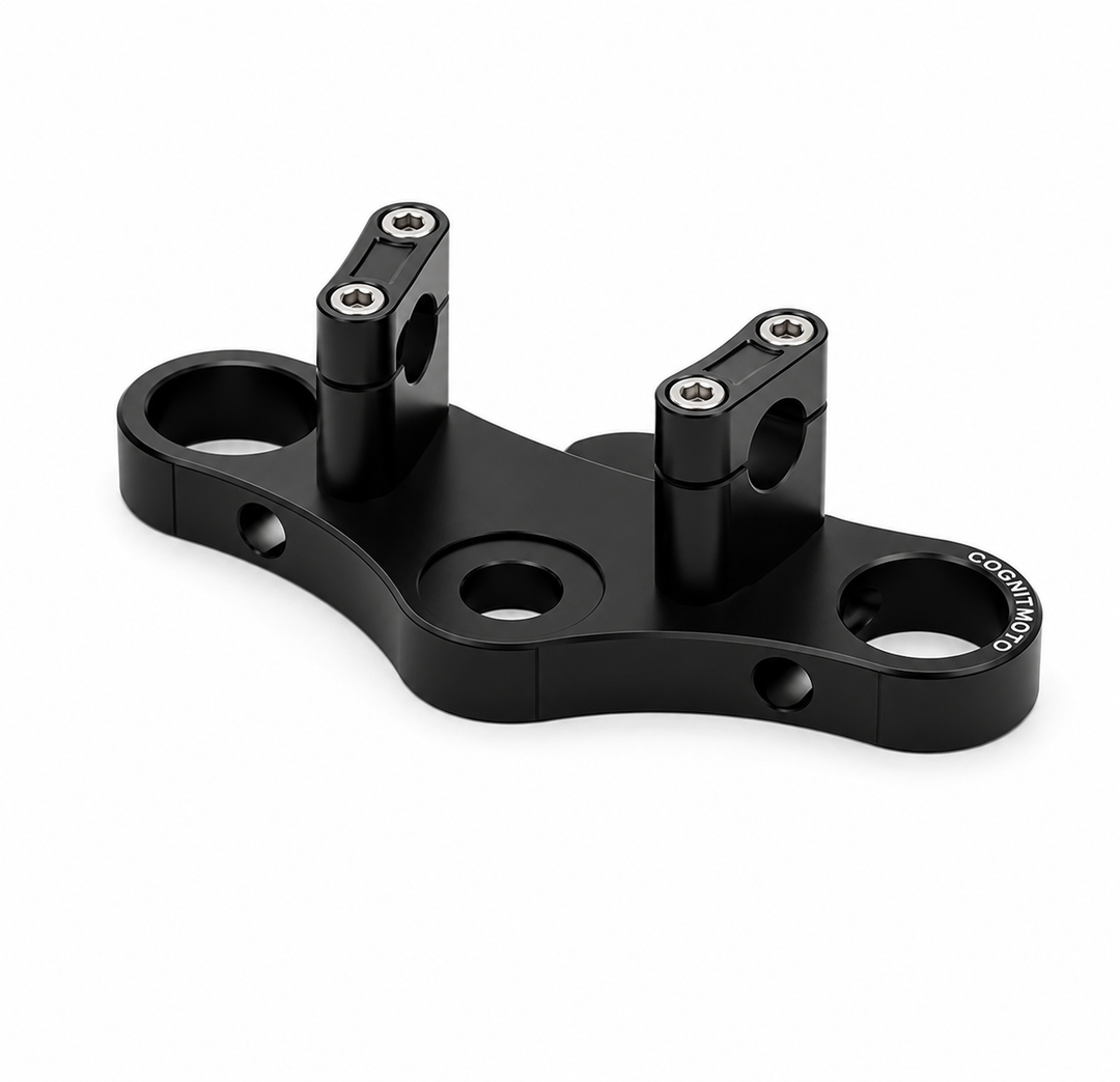 Triumph Bonneville T100 / T120 Top Triple Clamp 2016-Present w/ RIsers