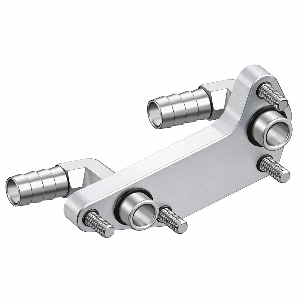 CB750 Oil feed line adapter