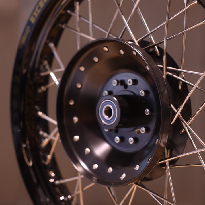 BMW Airhead Lace Wheel Conversion R60, R75, R80, R90 - 1970-1984 (replaces rear drum)