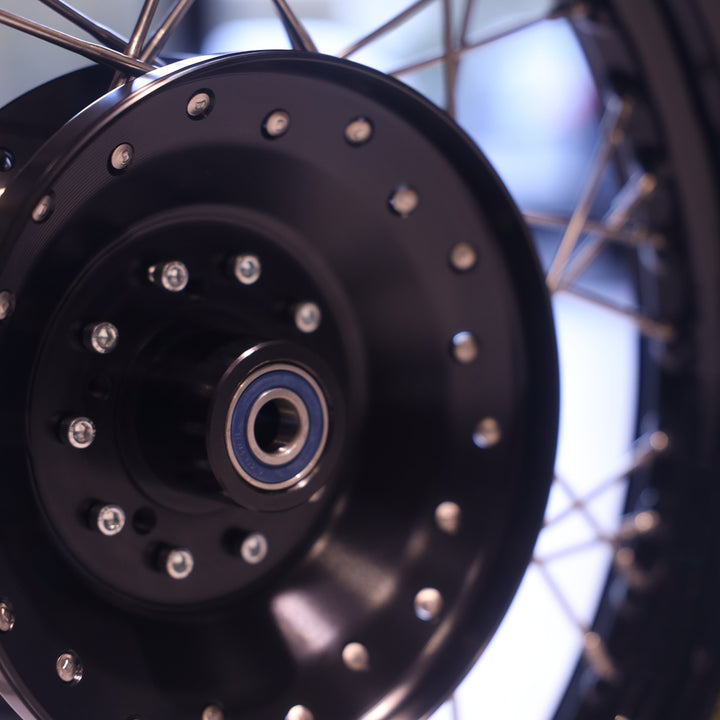 BMW Airhead Lace Wheel Conversion R60, R75, R80, R90 - 1970-1984 (replaces rear drum)