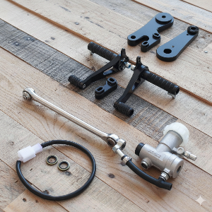 BMW Airhead Rearset Kit – R60, R75, R80, R90, R100 (1970–1984)