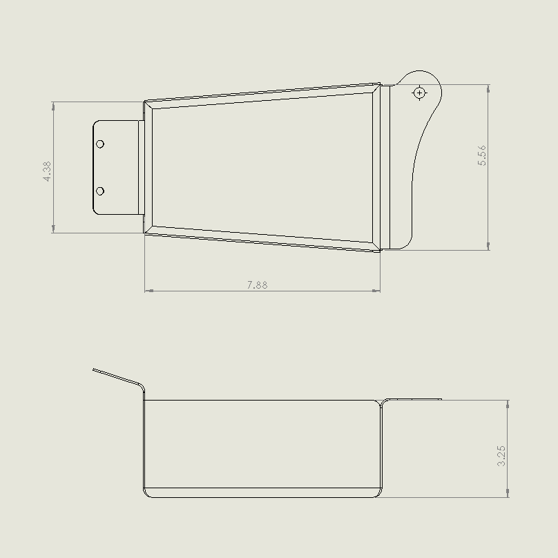 Under Seat Electronics Tray CB450 Twin Deep or Shallow