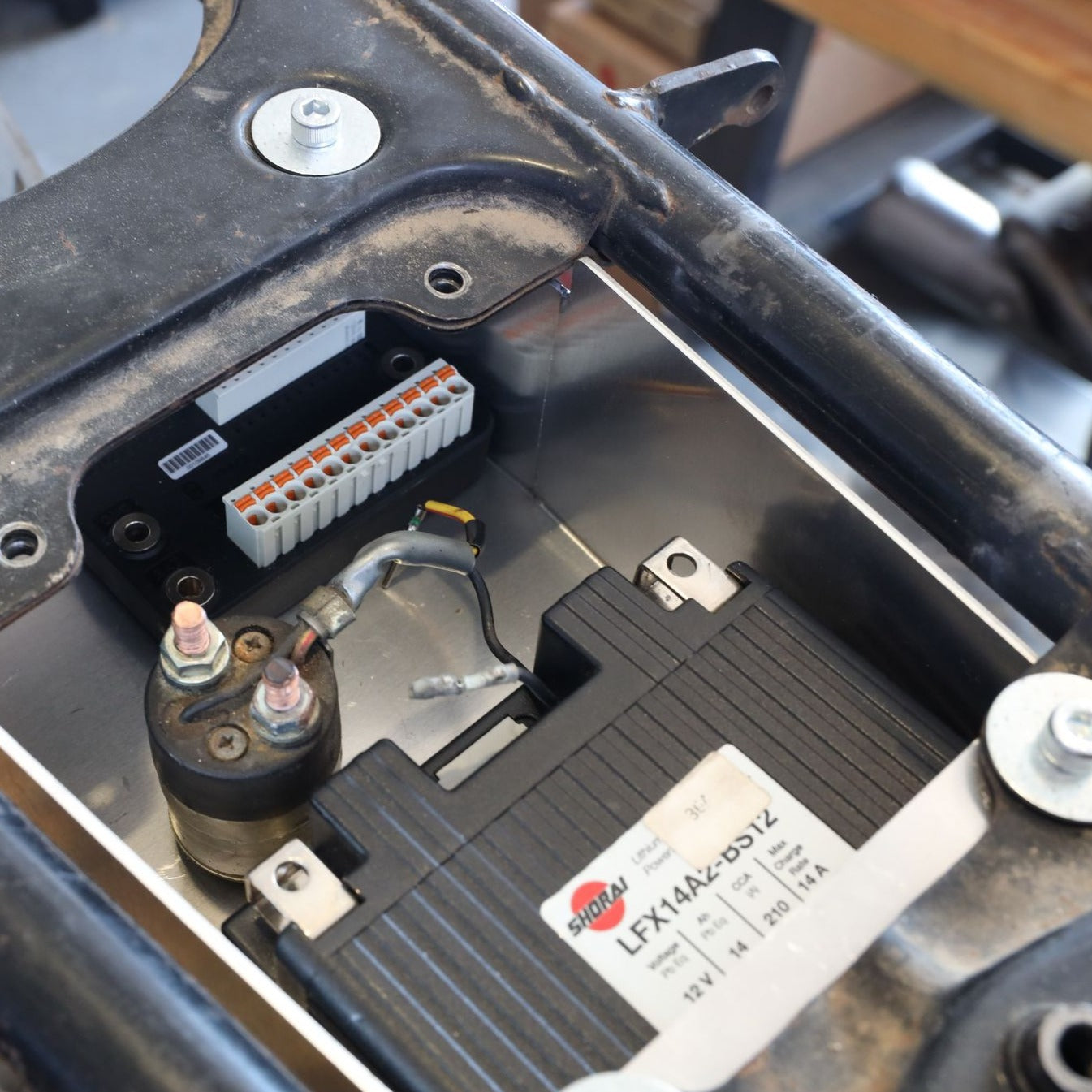 Under Seat Electronics Tray (Deep) CB750 1979-1983 DOHC – Cognito Moto