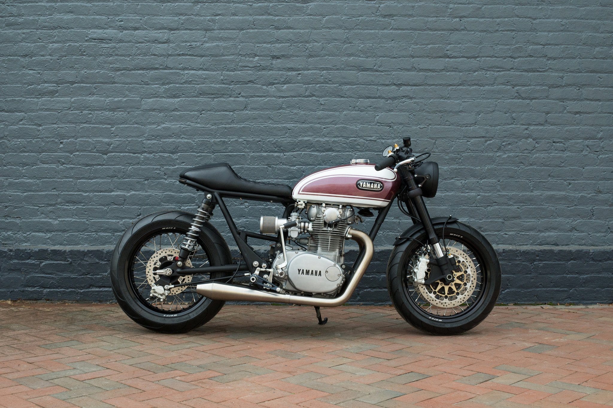 XS650 Weld on Swing arm extenders – Cognito Moto