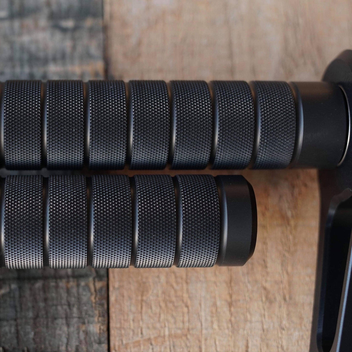 Cognito Moto Black Universal Rearsets - Fixed Footpegs