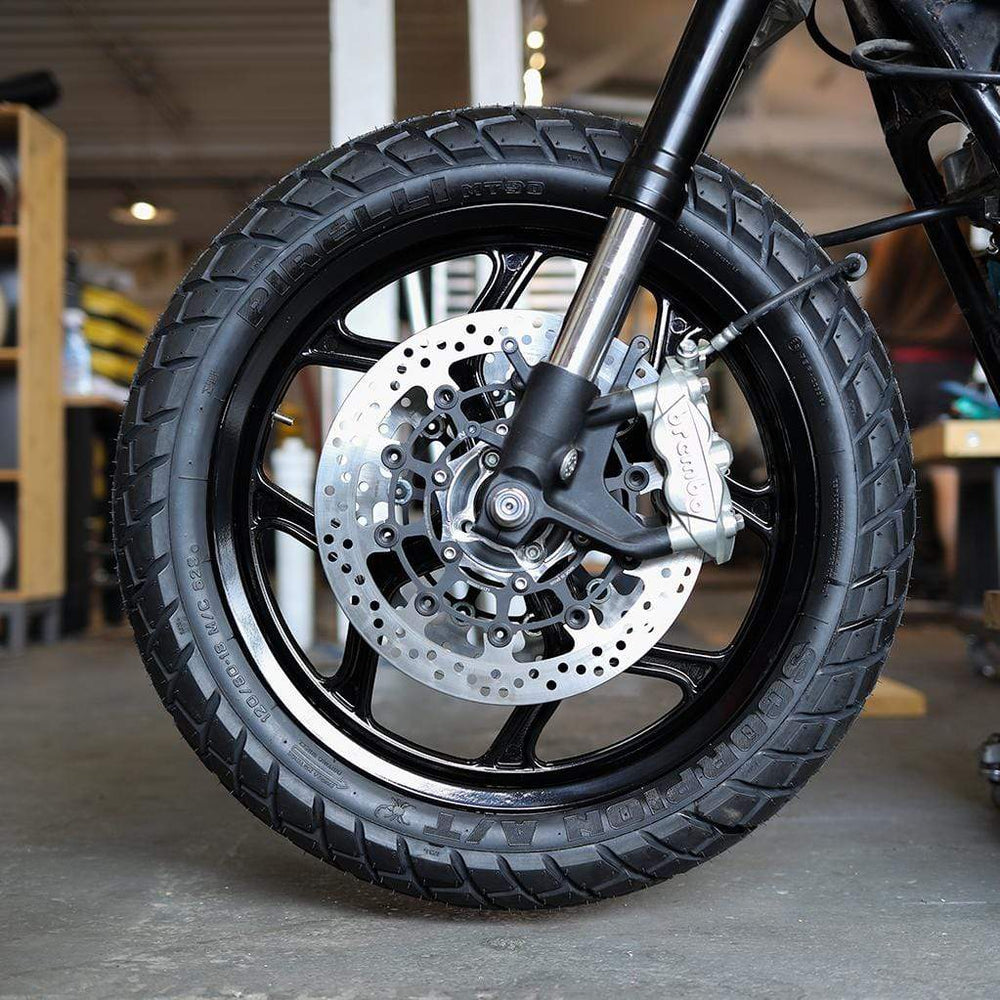 BMW to GSX-R wheel adapter kit