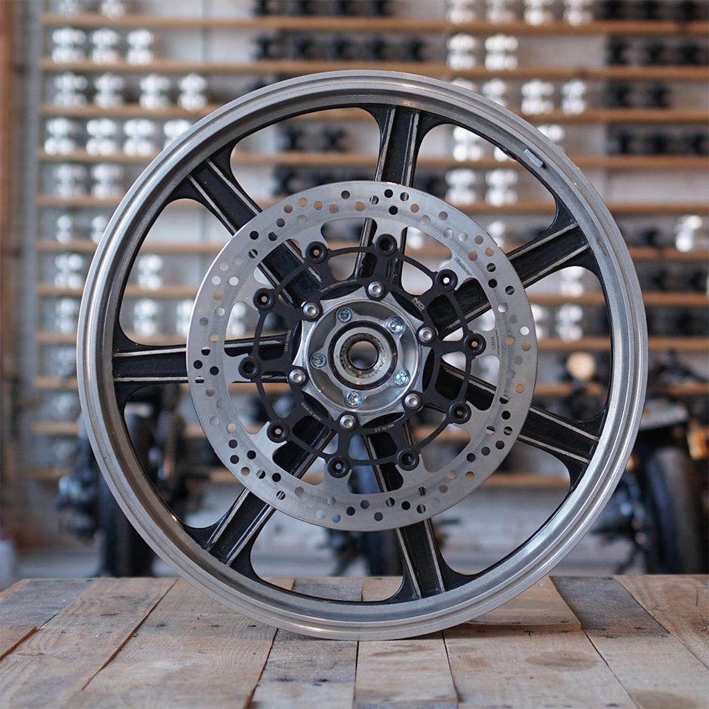 BMW Airhead R65/ R75 / R100 / K75 / K100 Cast Wheel to GSX-R Fork Adap ...