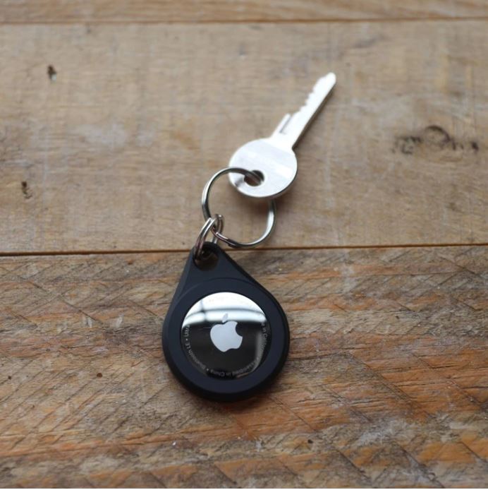 Anodized Lock And Key Key Ring