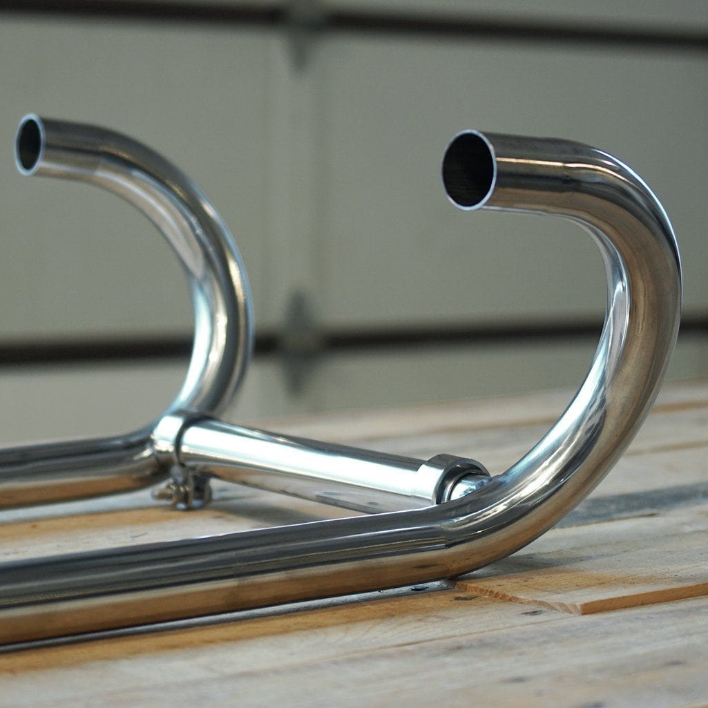 BMW R-Model 70-84 Head Pipes 38mm Stainless Steel