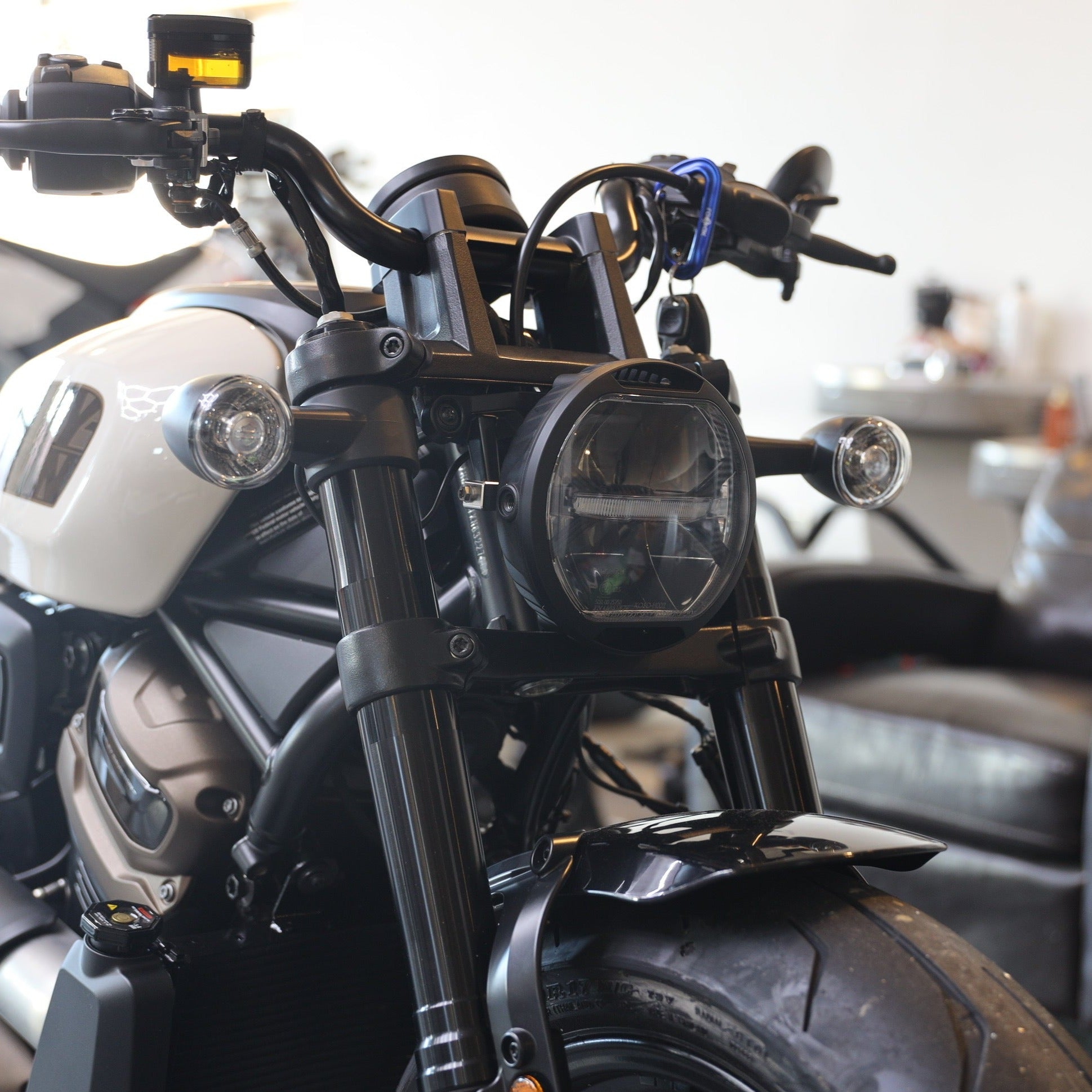 Harley 2021-2023 Sportster S 1250 KOSO Round LED Headlight Conversion
