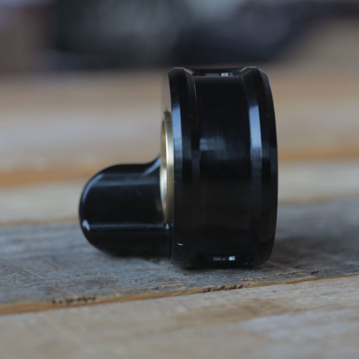 mo.Switch Basic 3 Button, Black, Silver Inlay