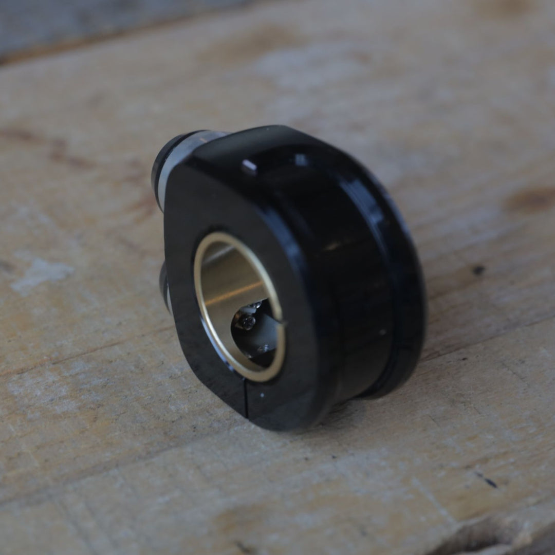 mo.Switch Basic 3 Button, Black, Silver Inlay