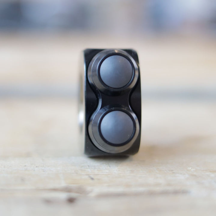 mo.Switch Basic 2 Button, Black, Black Inlay