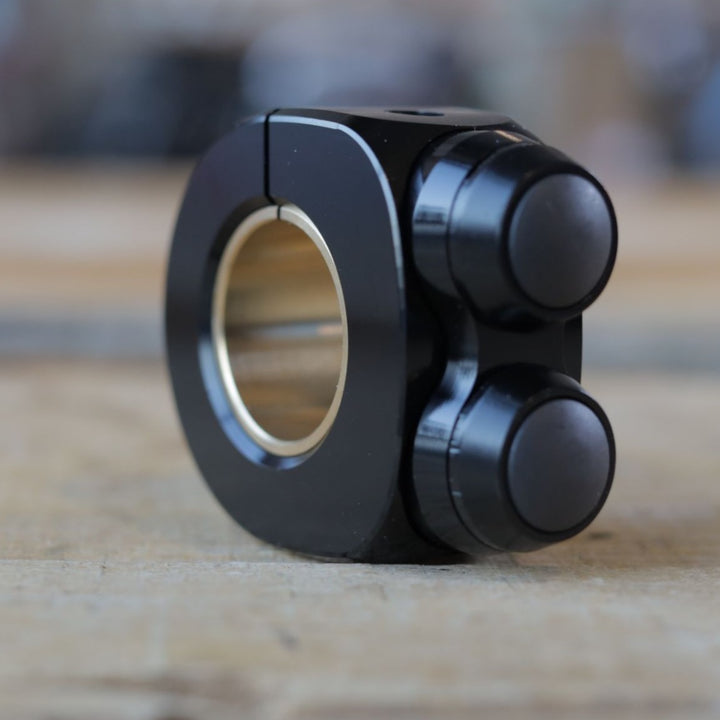mo.Switch Basic 2 Button, Black, Black Inlay