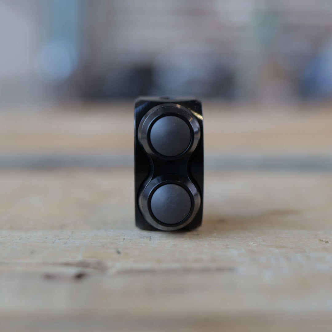 mo.Switch Basic 2 Button, Black, Black Inlay