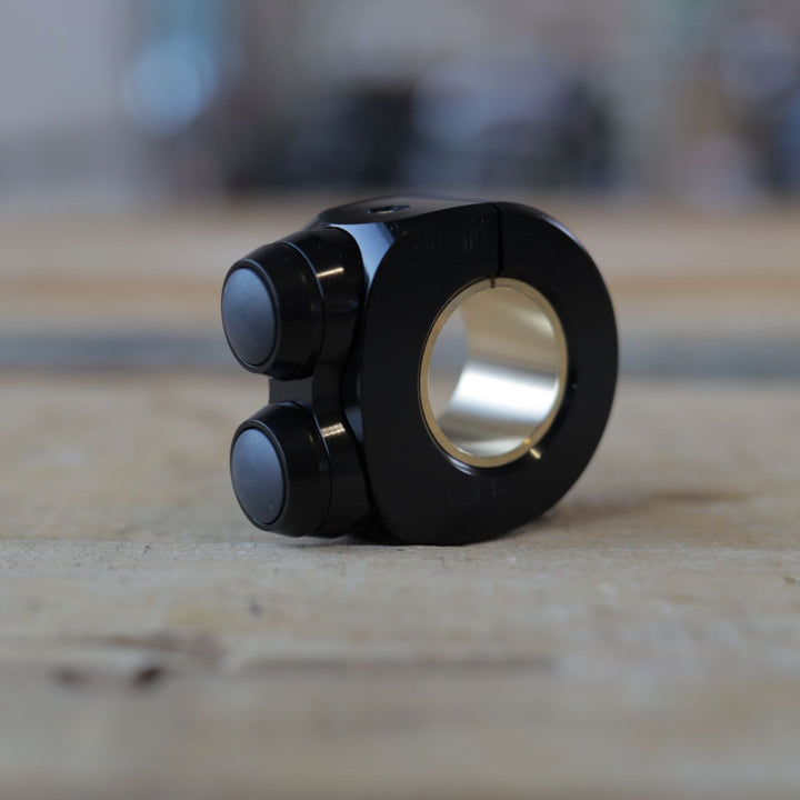mo.Switch Basic 2 Button, Black, Black Inlay