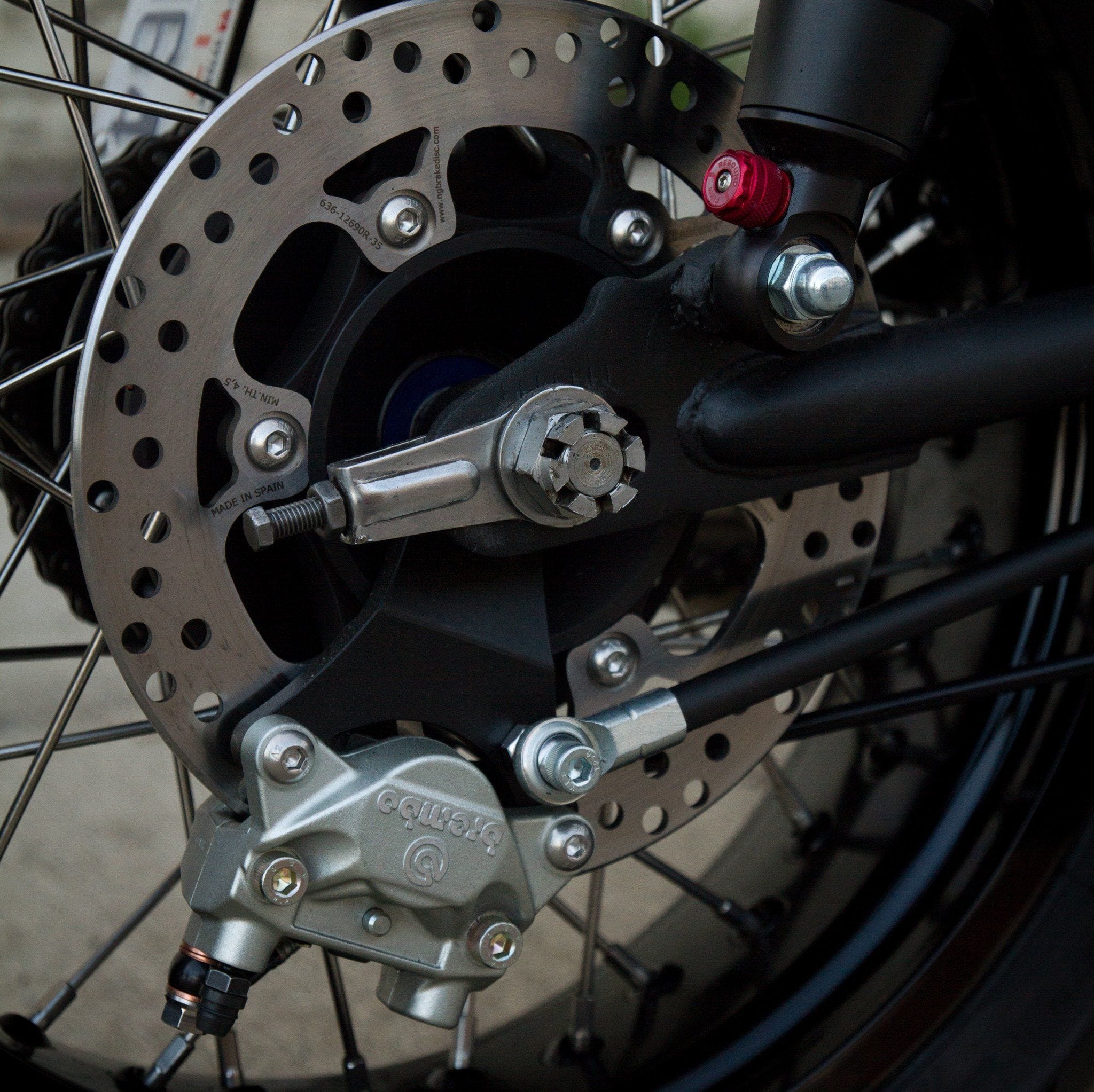 マティ　XS650SP　ブレーキキット XS650 Rear Hub Disc Brake Conversion – Cognito Moto