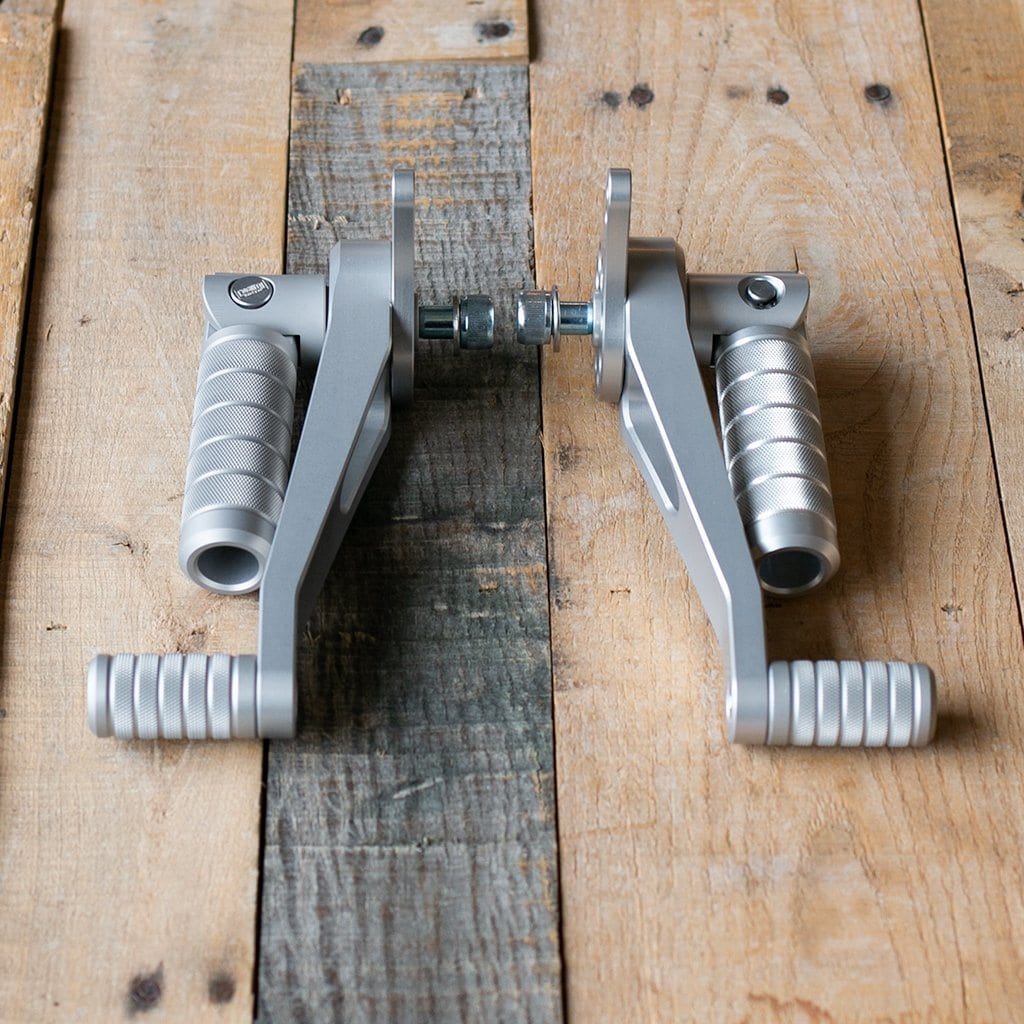 Cognito Moto Aluminum Universal Rearsets - Folding Footpegs