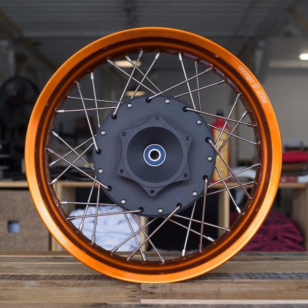 CB500 CB550 Rear Wheel with Disc Brake Conversion - Cognito Moto