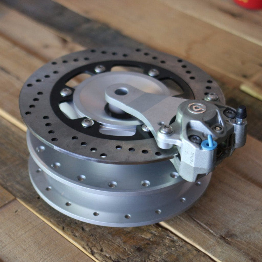 CX500 Rear Wheel with Disc Brake Conversion Cognito Moto