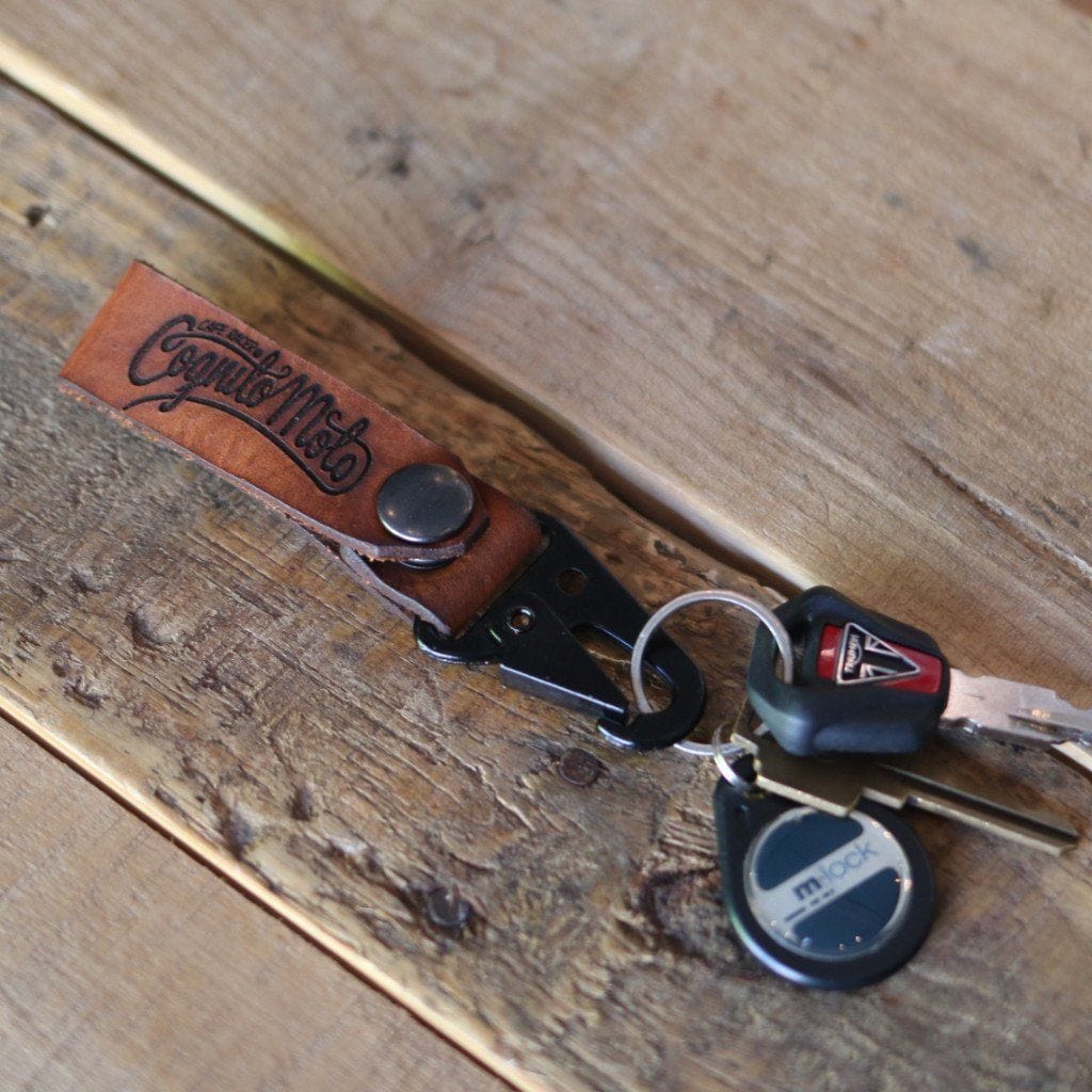 Cognito Moto Leather Keychain - Cognito Moto