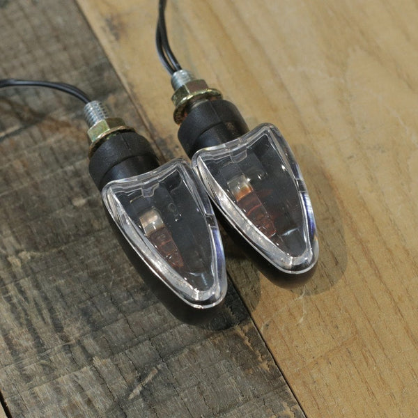 Turn Signals Black/Clear Cognito Moto