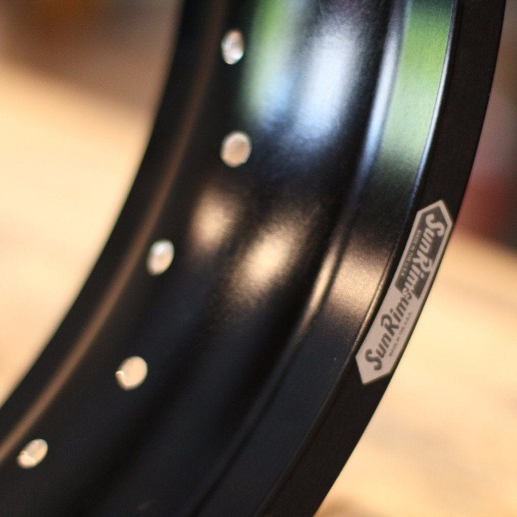 Sun Aluminum Rims Silver, Black and Gold - Cognito Moto