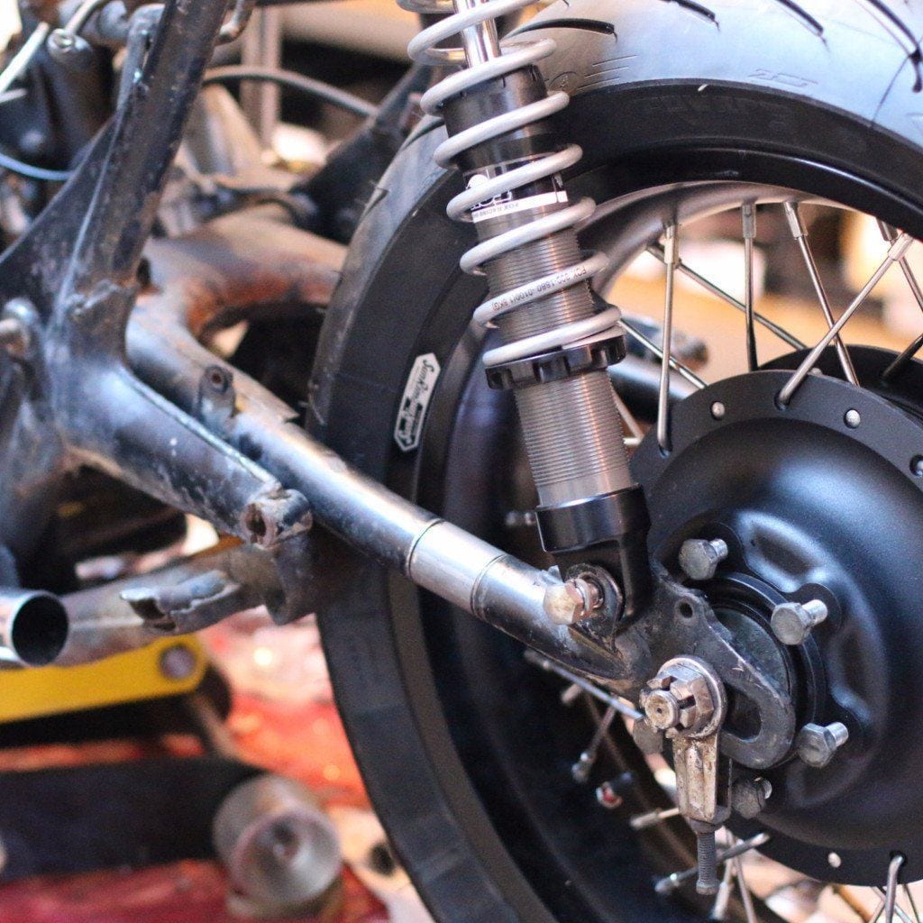 CB350 Weld on Swing arm extenders - Cognito Moto