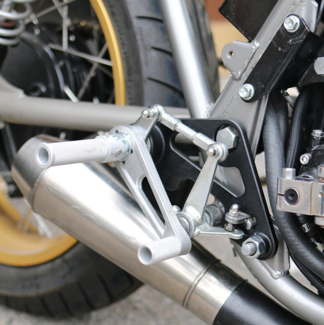 CB750 1969-1978 Billet Aluminum Rearset Brackets – Cognito Moto CB750 1969-1978 Billet Aluminum Rearset Brackets – Cognito Moto